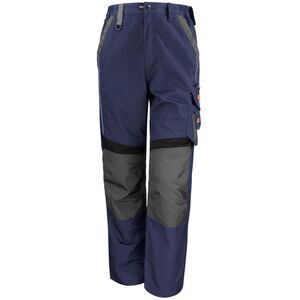 Result Mens Technical Work Trousers (Reg 32 Inch Leg) / Navy/Black